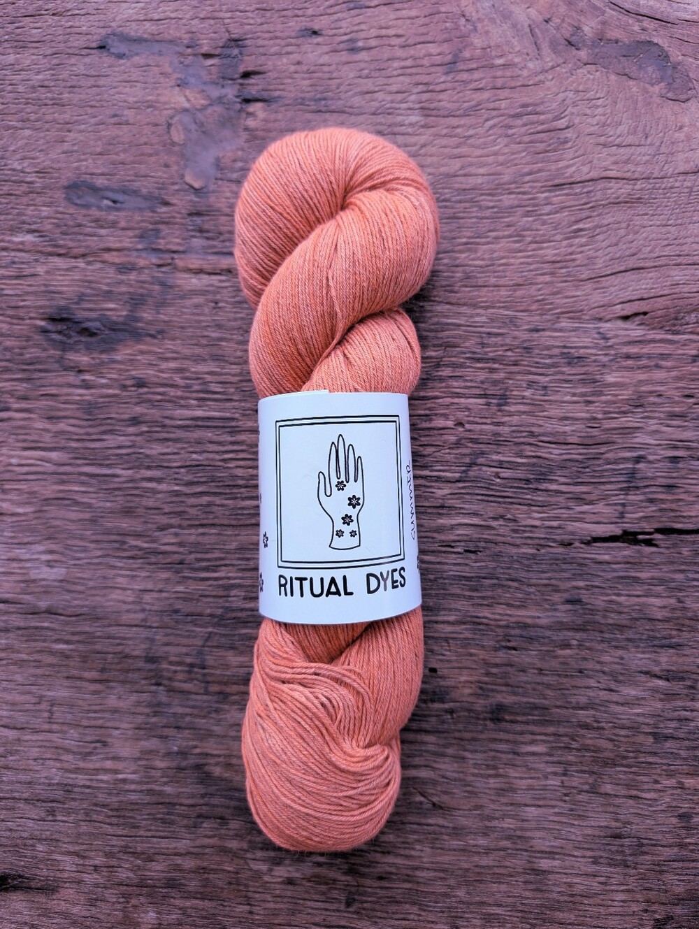 Ritual Dyes Undine Cotton Linen Yarn Summer Peach